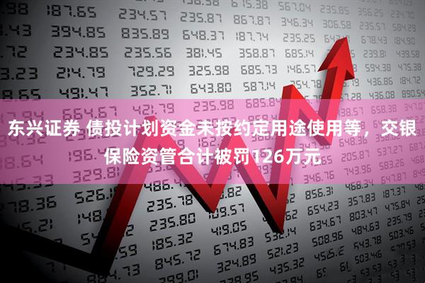 东兴证券 债投计划资金未按约定用途使用等，交银保险资管合计被罚126万元