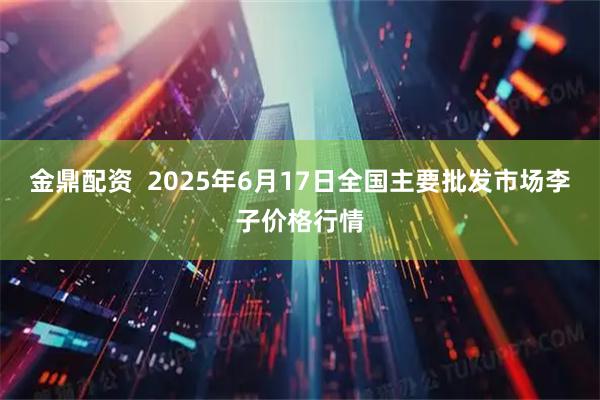 金鼎配资  2025年6月17日全国主要批发市场李子价格行情